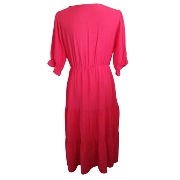 ZARA PINK RUFFLE MISI DRESS SZ.S EUC. - Picture 6 of 8
